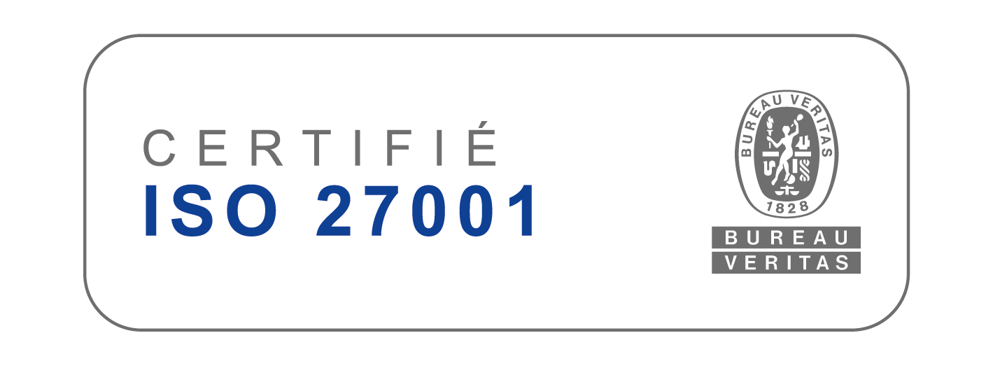 Certifié ISO 27001