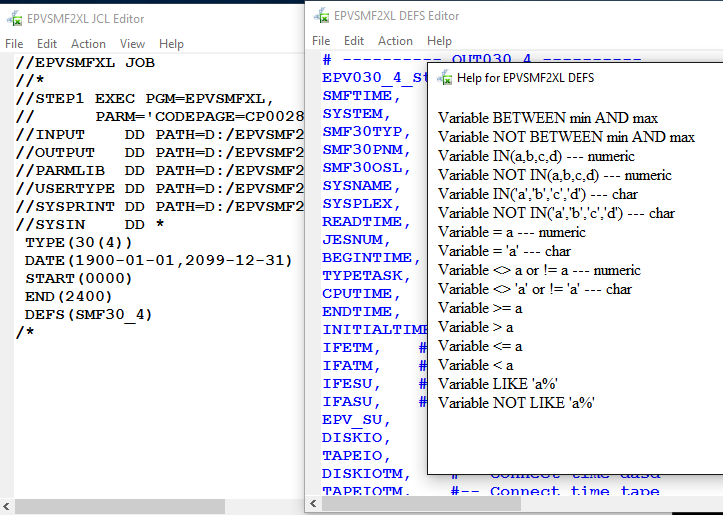 EPV SMF to XL solution